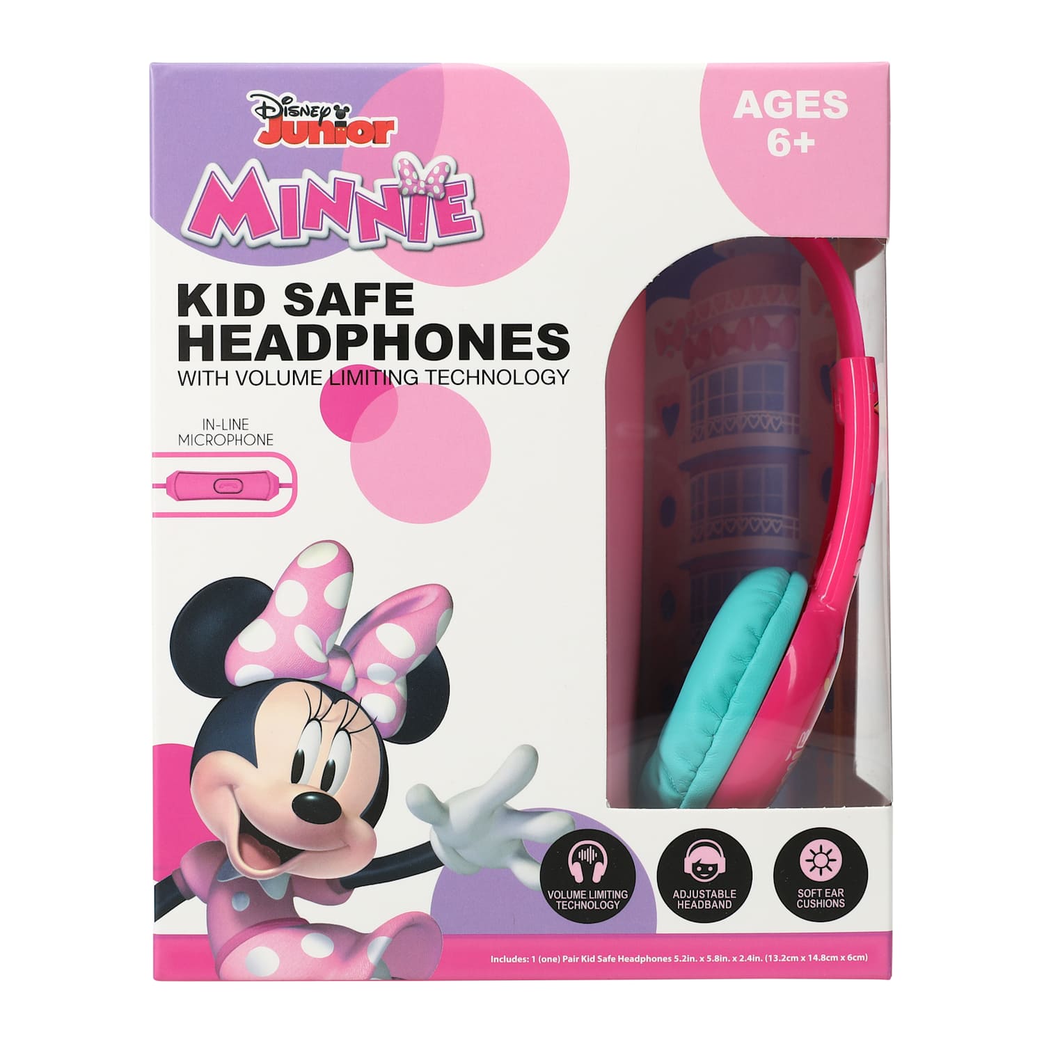 Disney© Minnie Mouse™ Kid-Safe Headphones