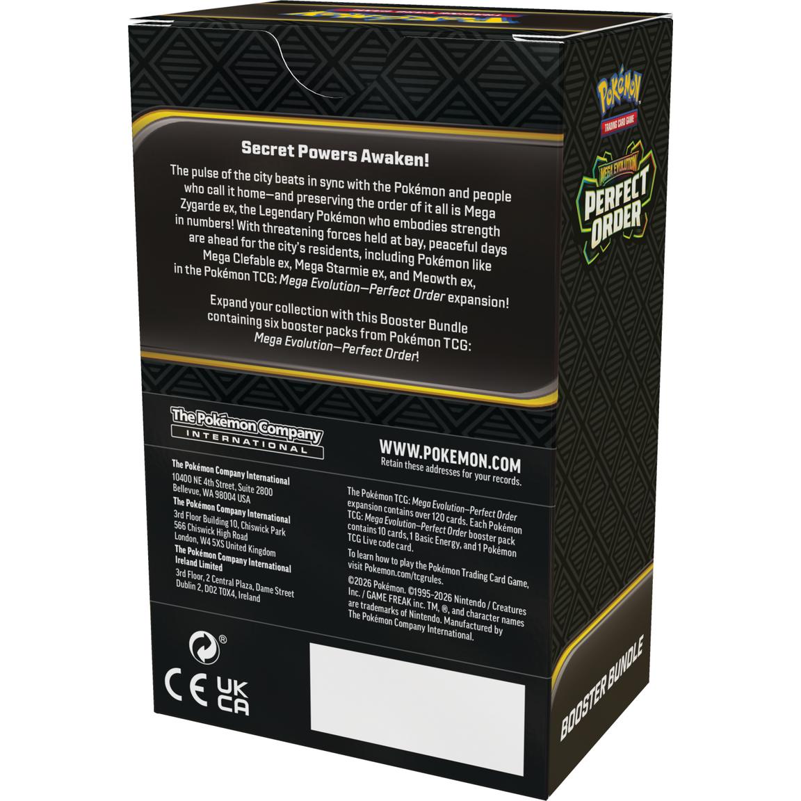 Pokemon Trading Card Game: Perfect Order Booster Bundle