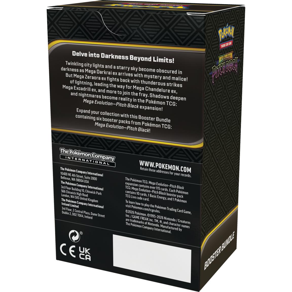 Pokemon Trading Card Game: Pitch Black Booster Bundle (Styles May Vary)