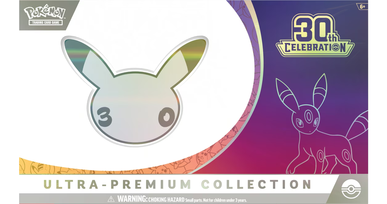 Pokemon Trading Card Game: 30th Celebration Ultra-Premium Collection (Styles May Vary) | PRE ORDER