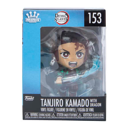Tanjiro Kamado with Dragon Demon Slayer Funko Pop Mini! - Exclusive Edition