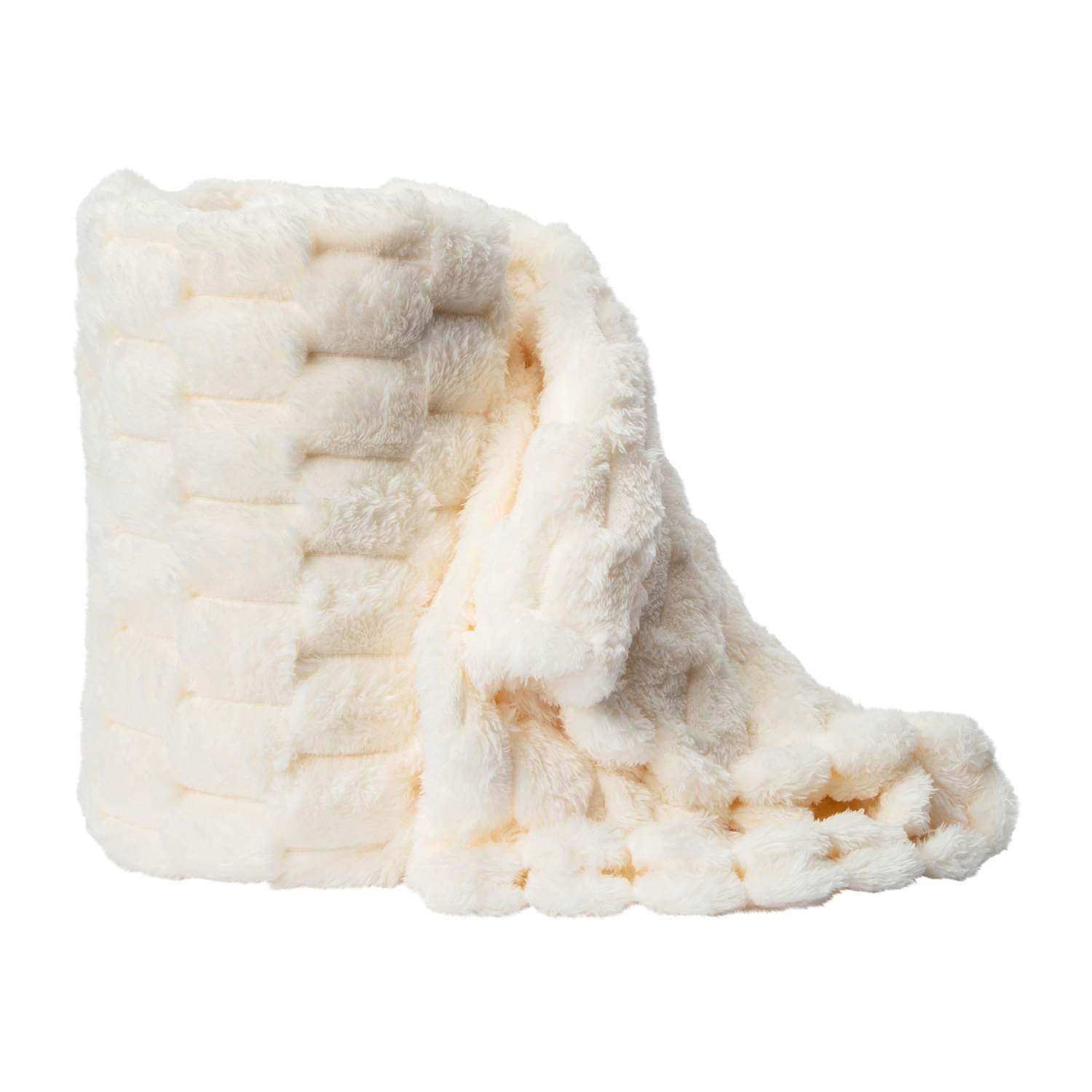 Cozy Faux Fur Blanket 50in x 60in