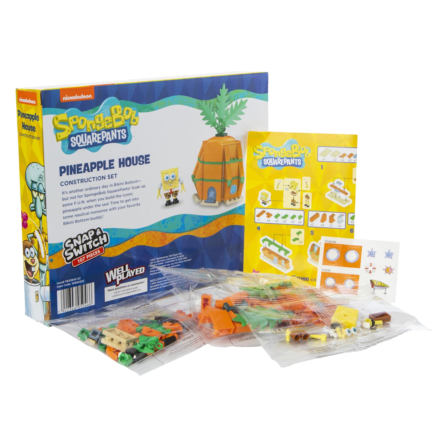 Spongebob Squarepants Build Set