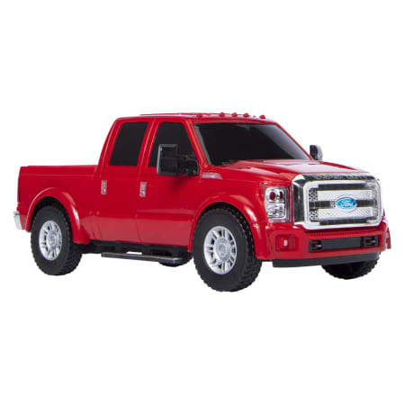 Ford F-350 Super Duty Platinum 1:28 Licensed Friction Car - Ford Red