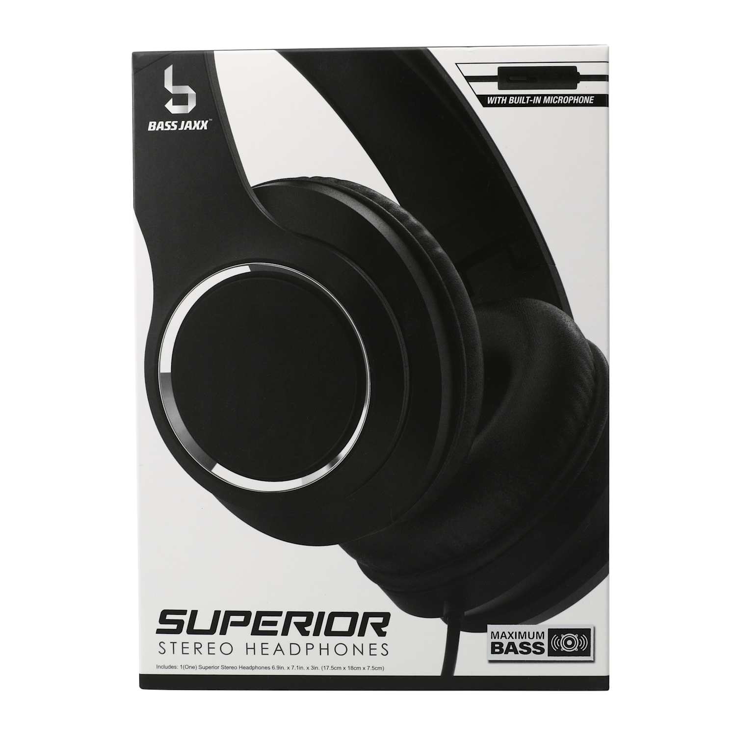 Superior Stereo Headphones With Mic
