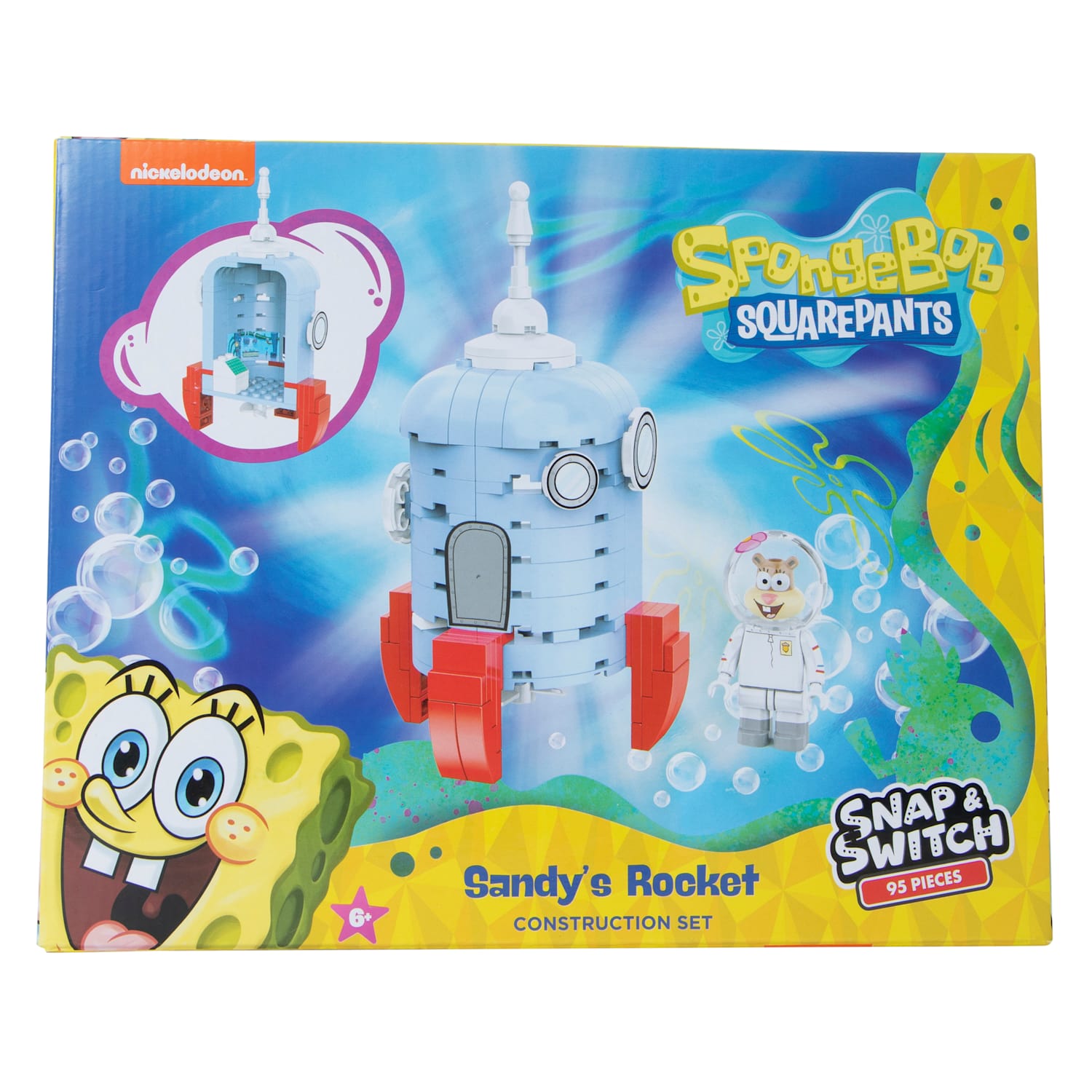 Spongebob Squarepants™ Sandy’S Rocket Construction Set