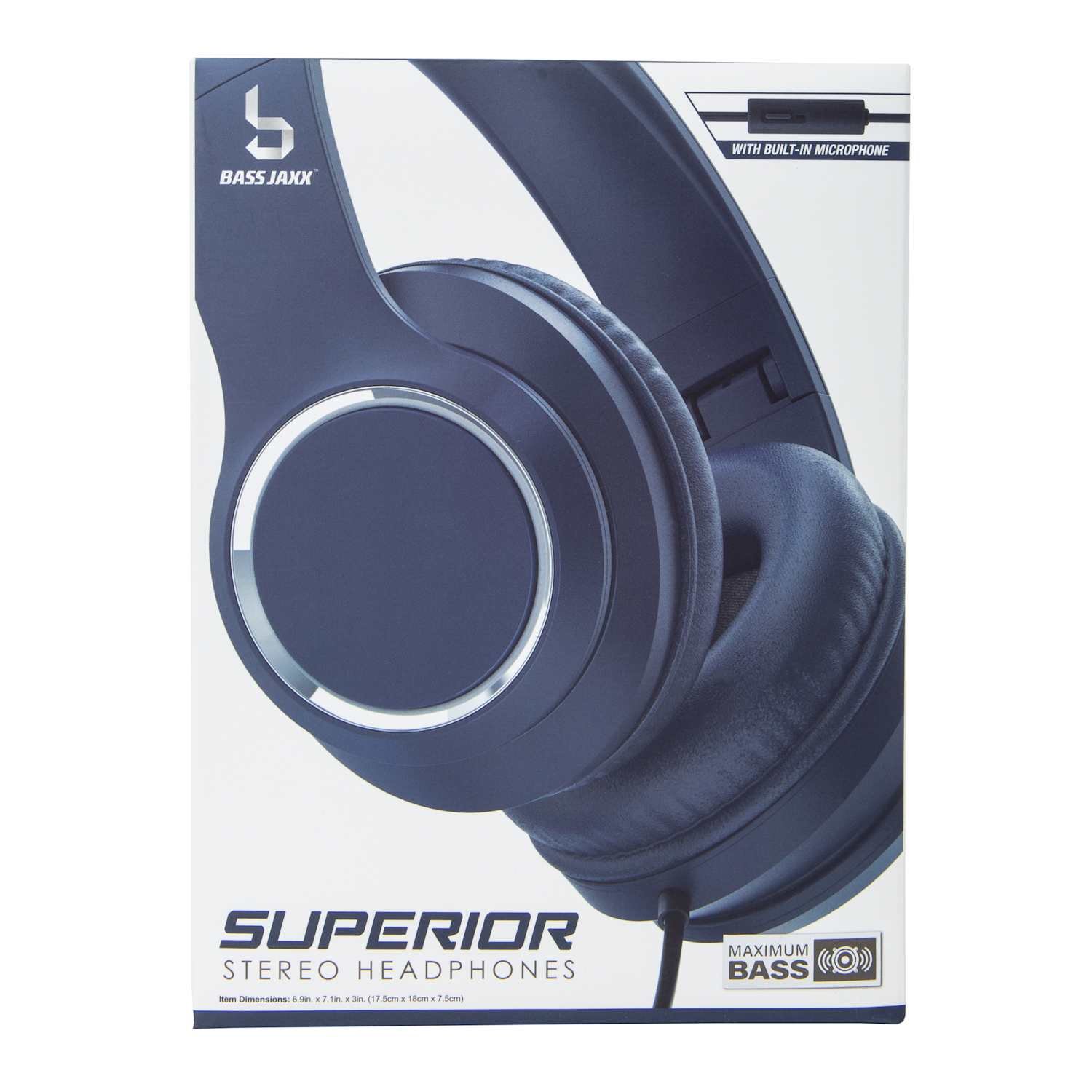 Superior Stereo Headphones With Mic