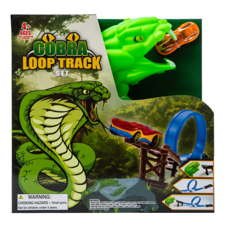 Cobra Launcher Loop Car Track Set
