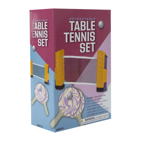 Retractable Table Tennis Set 70.48in x 7.87in