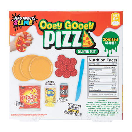 Ooey Gooey Food Slime Kit - Pizza
