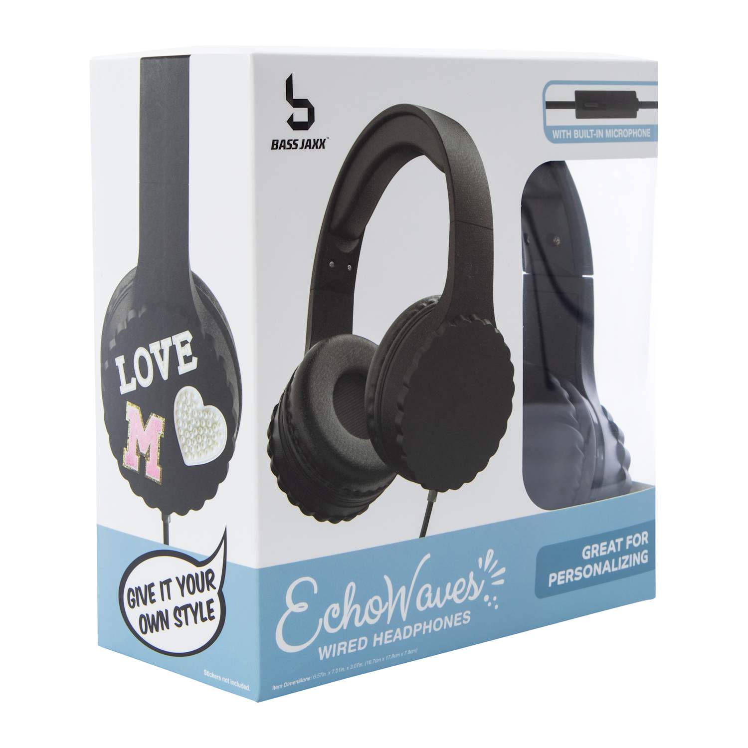 Echowave Wired Headphones With Mic