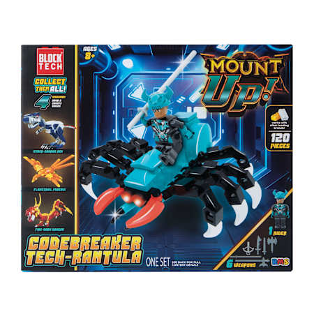 Block Tech® Mount Up! Build Kit With Minifigure