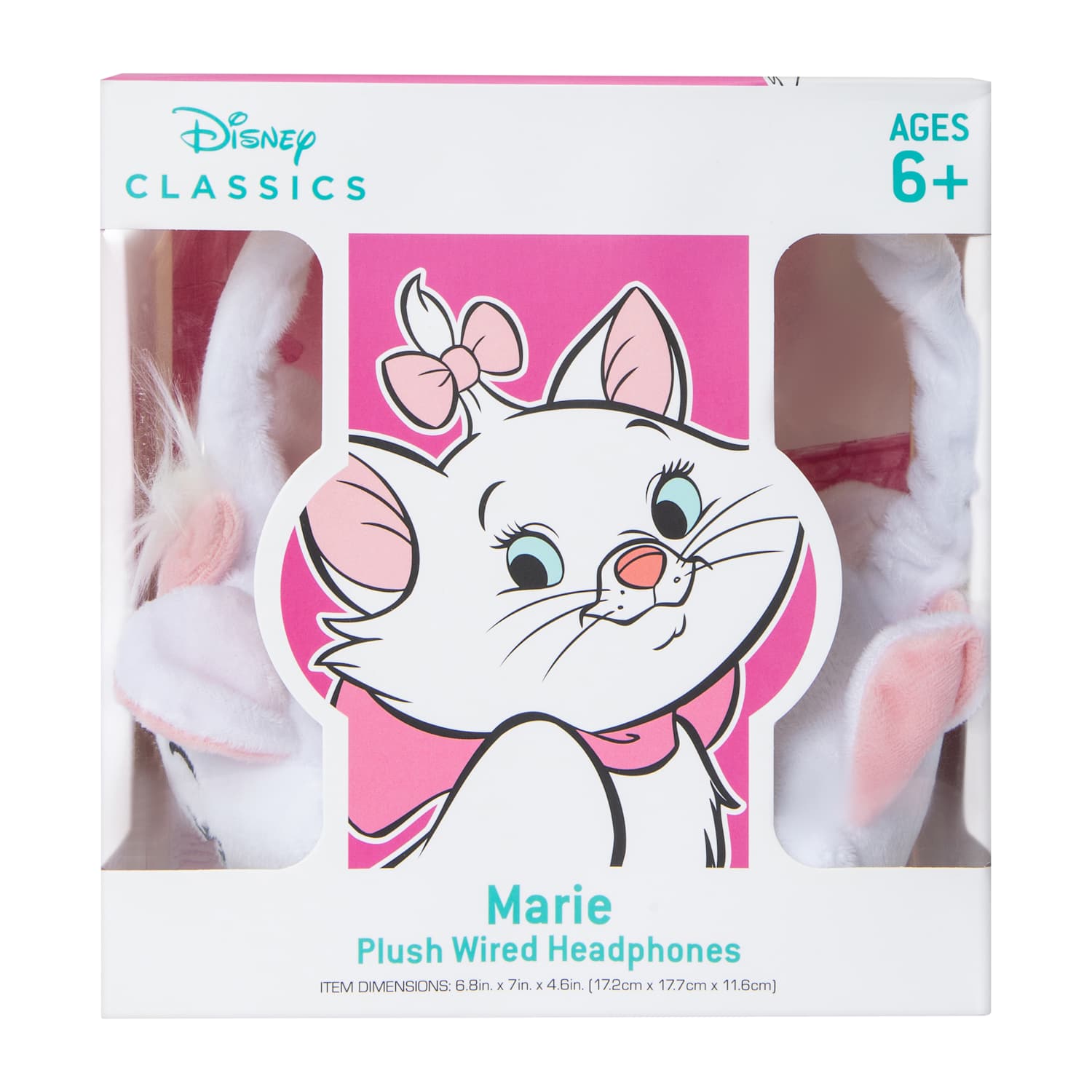 Disney Classics Marie Plush Wired Headphones