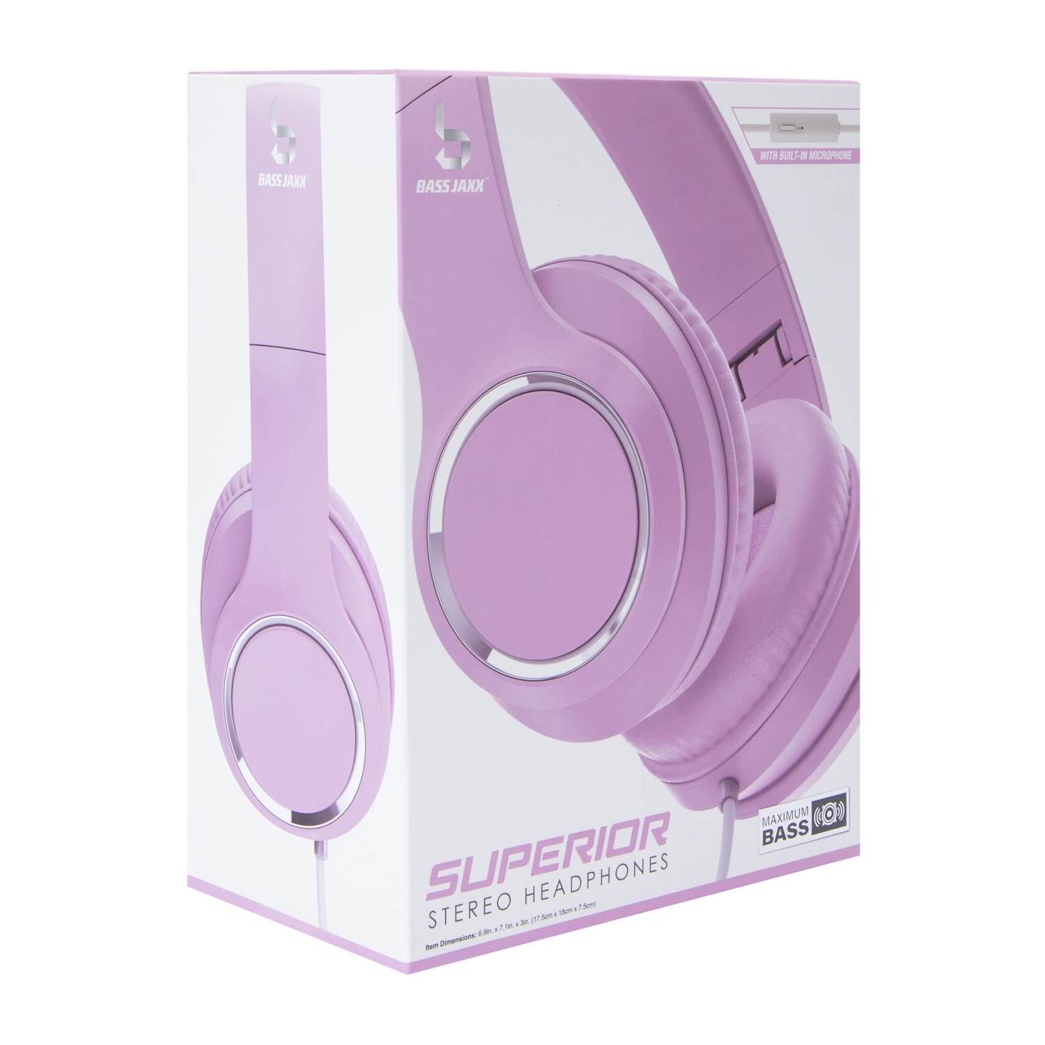 Superior Stereo Headphones With Mic