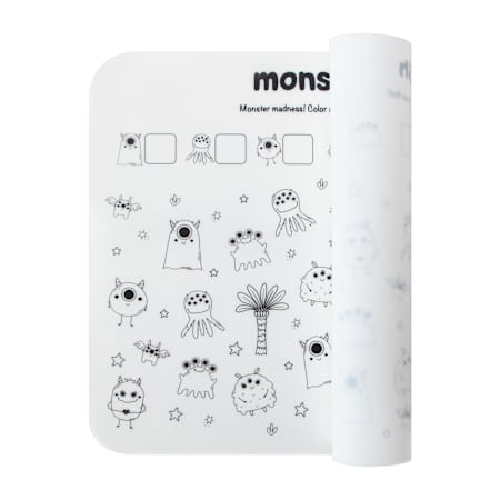 Seek 'N' Find Activity Silicone Games Mat - Monster Mash