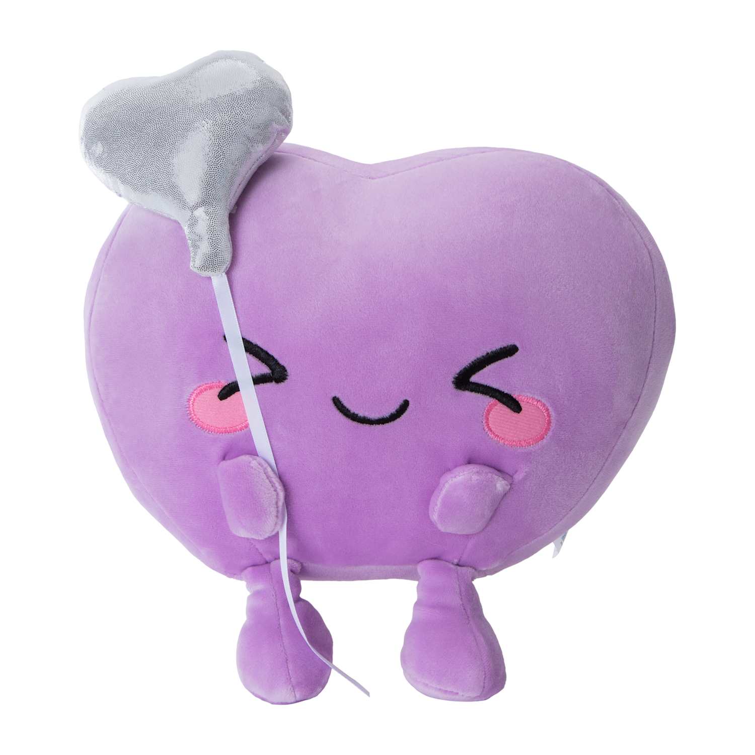 Be My Valentine - Purple Heart Smoochy Pals Plush