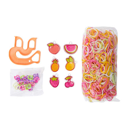 Rainbow Loom® Cutetique™ Cutie Fruity Charm Bracelet Kit