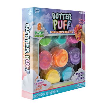 Fruity Swirl Butter Puff Marshmallow-Cloud Play 8-Pack