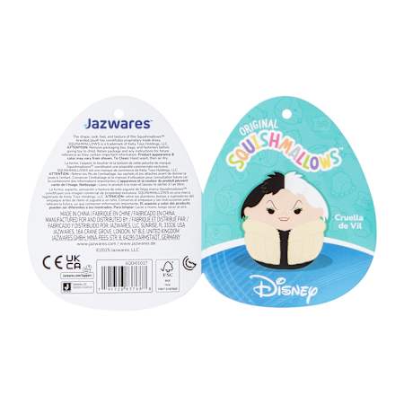 Disney Squishmallows™ Villains Plush - Cruella