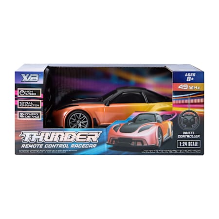 XVB™ Thunder Remote Control Racecar 1:24 - Blue