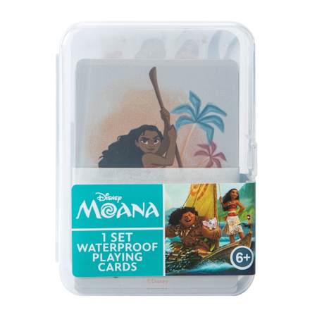 Disney Moana Waterproof Playing Cards 1 Set