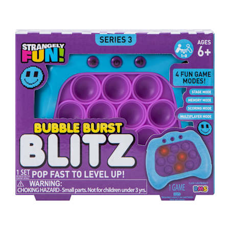 Strangely Fun! Bubble Burst Blitz Toy Set