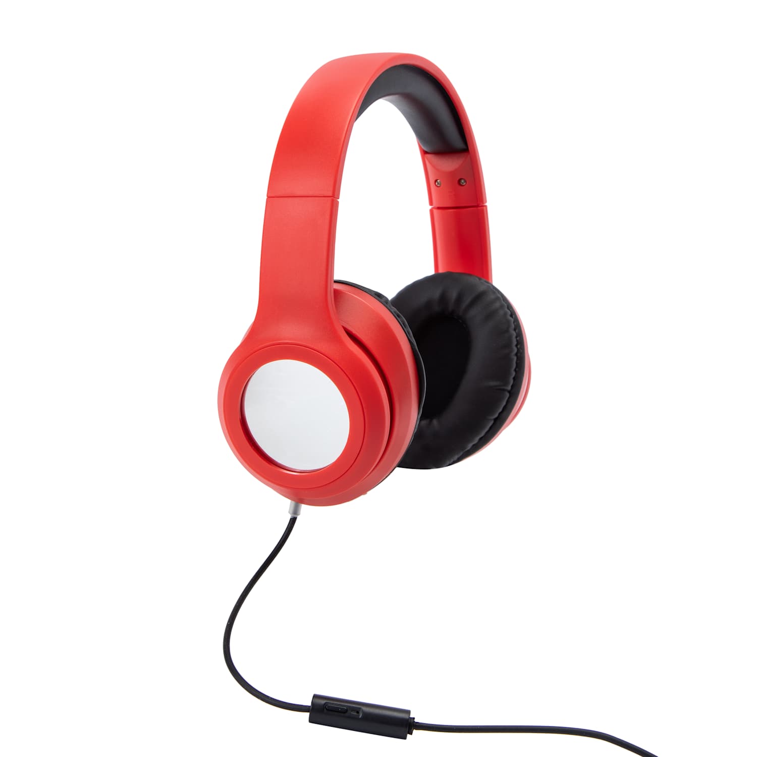 Infinity LED Wired Mirror Headphones - Red