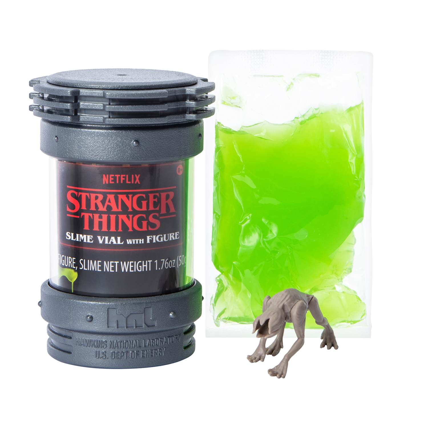 Netflix Stranger Things Slime Vial With Figure 1.76oz (Styles May Vary)