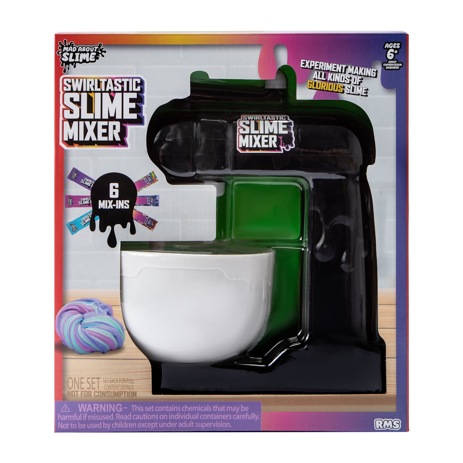 Swirltastic Slime Mixer Set - Black
