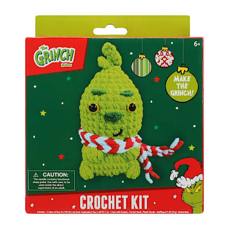 The Grinch By Dr. Seuss™ Crochet Kit Set - Grinch