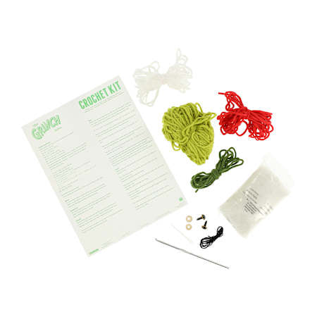 The Grinch By Dr. Seuss™ Crochet Kit Set - Grinch