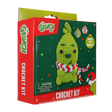 The Grinch By Dr. Seuss™ Crochet Kit Set - Grinch