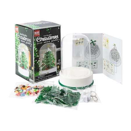 Block Tech® Buildable Christmas Tree Snow Globe