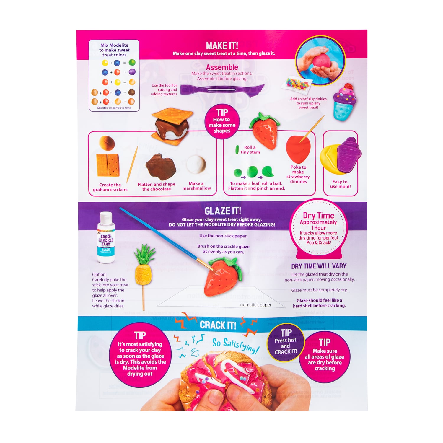 Cra-Z-Art® Cra-Z-Crackle Clay™ - Sweet Treats
