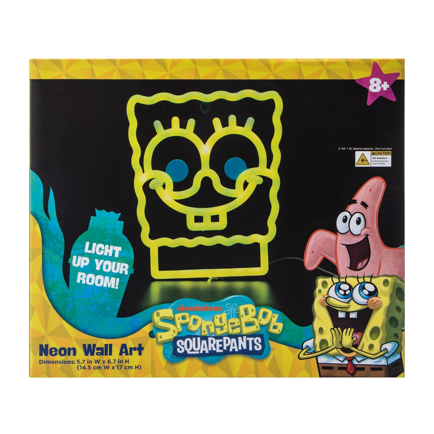Licensed Neon Wall Art - Spongebob