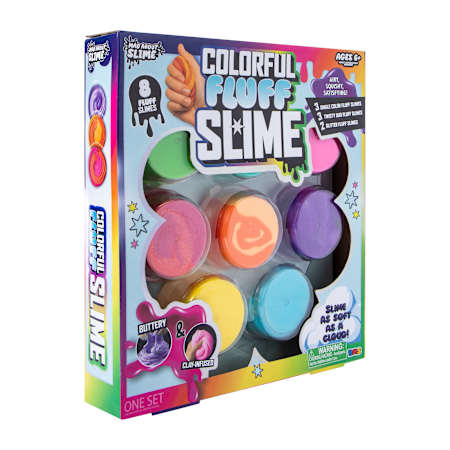 Mad About Slime Colorful Fluff Slime Set