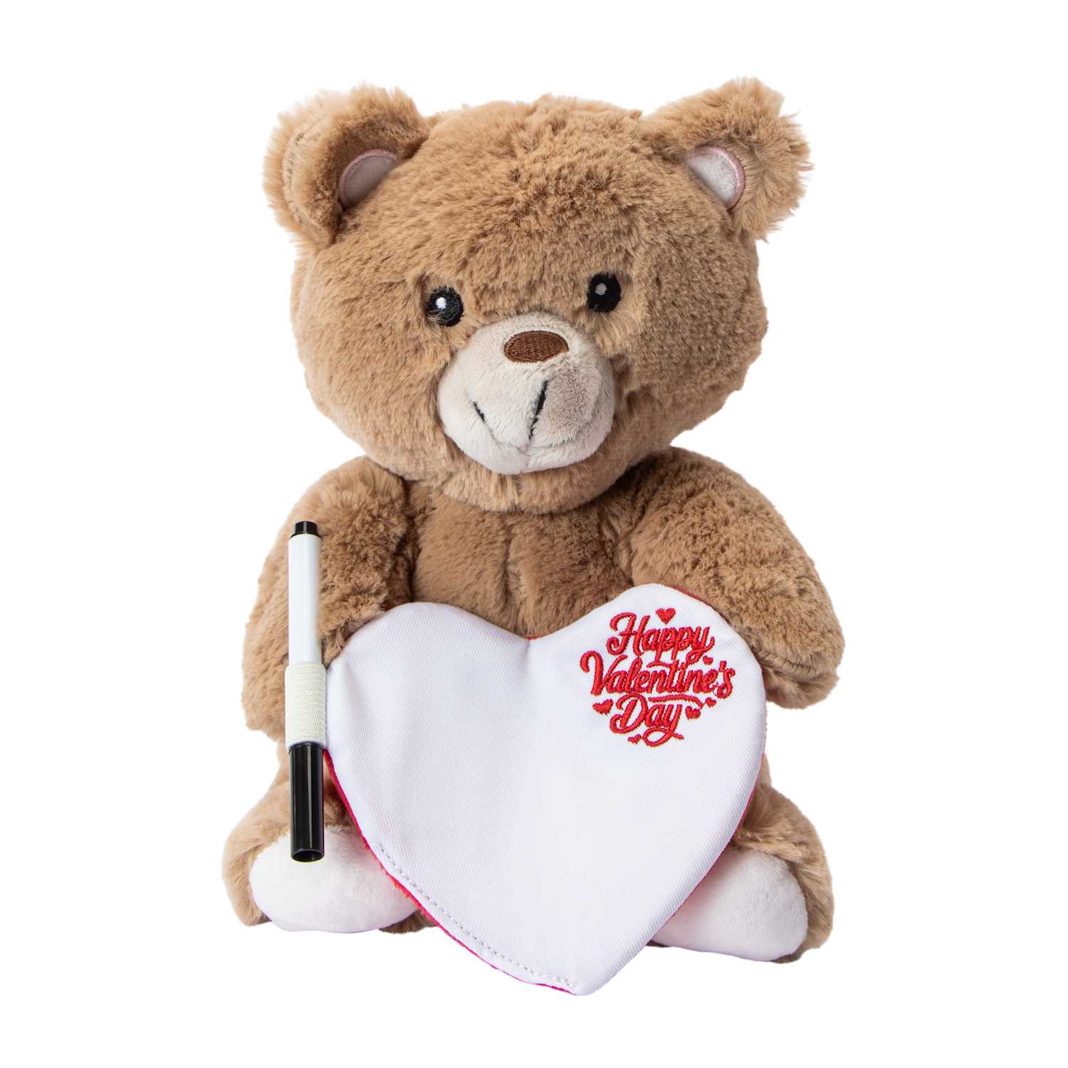 Writeable Heart Plush - Valentine's Day Teddy Bear