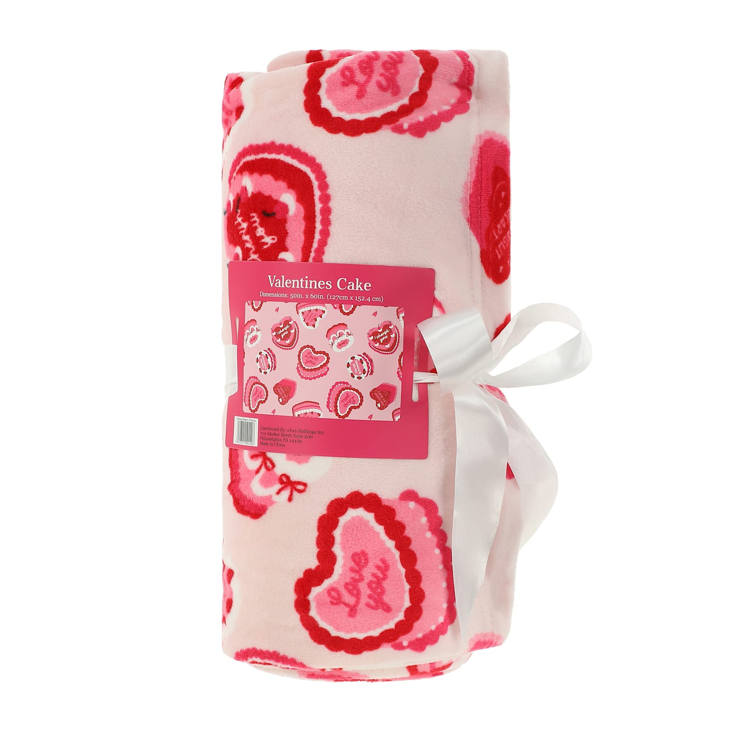 Plush Blanket 50inx60in - Valentine's Blanket