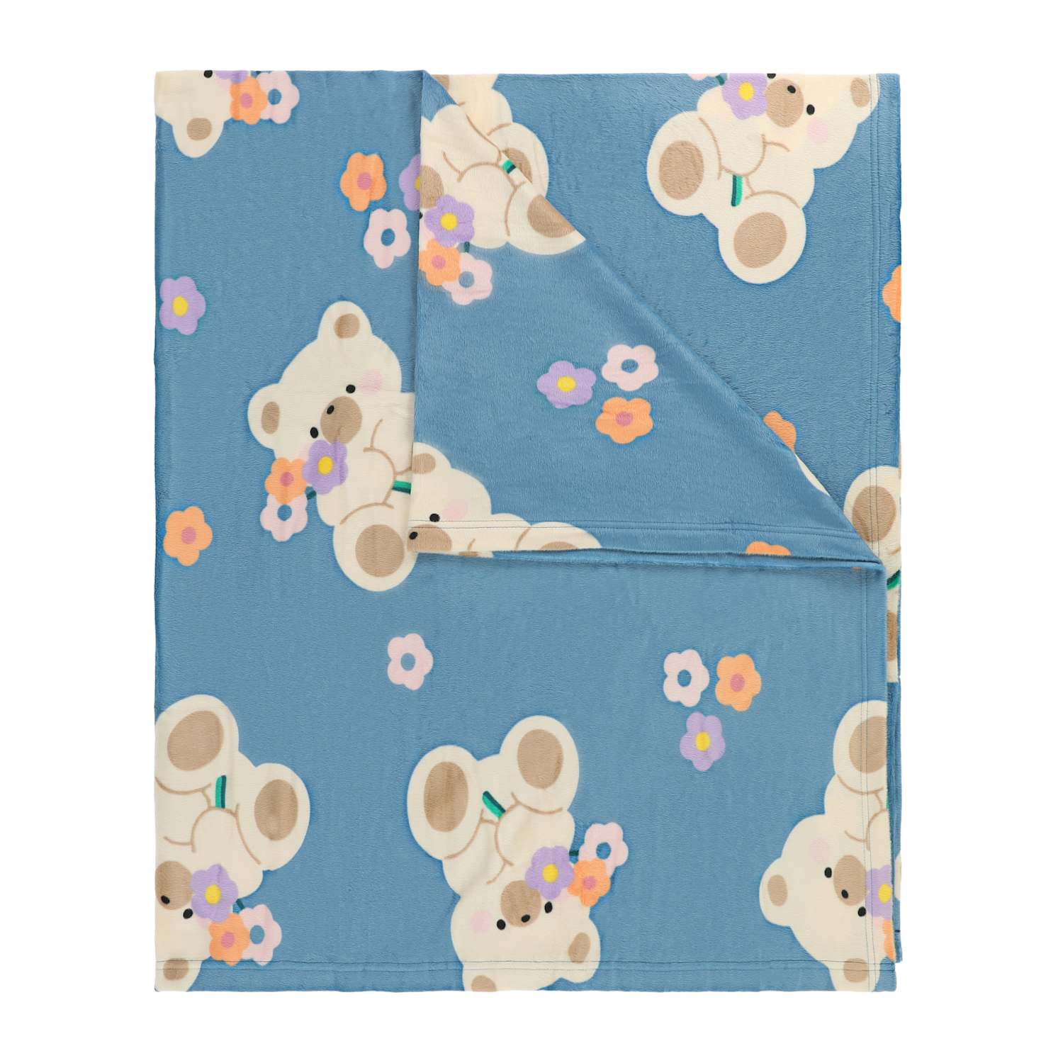 Cuddle Bear Plush Blanket 50inx60in - Valentine's Blanket