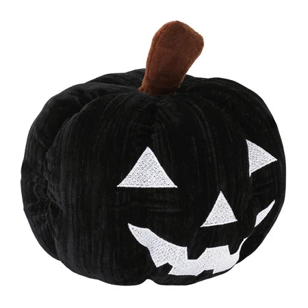 Halloween Velvet Jack-O’-Lantern Pumpkin Pillow