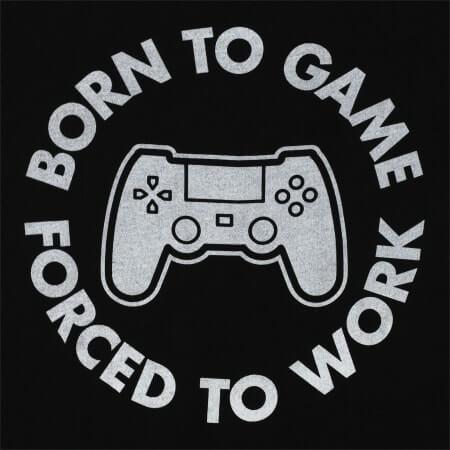 Born To Game Graphic Tee: S1.1 DMAC GAMES