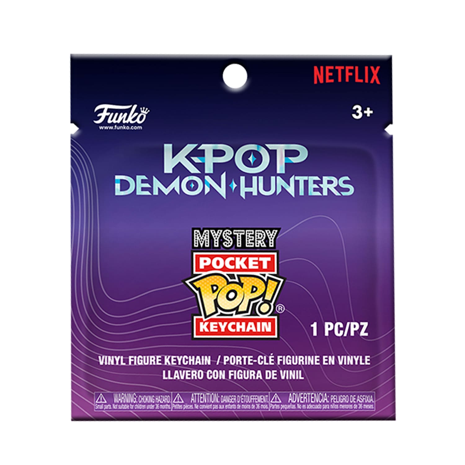 Funko® Mystery Pop! Netflix K-Pop Demon Hunters Vinyl Figure Keychain (Styles May Vary)