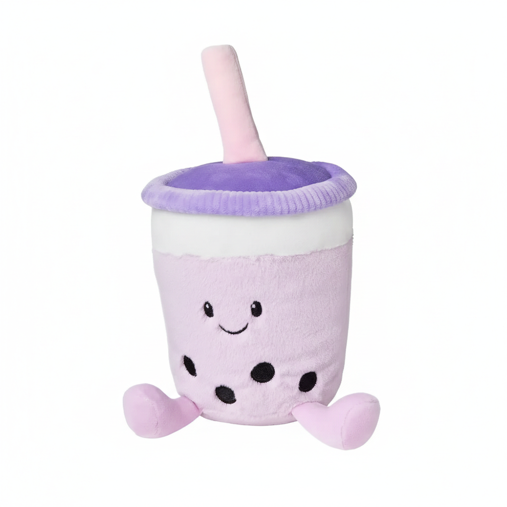 Kawaii Purple Boba Plush