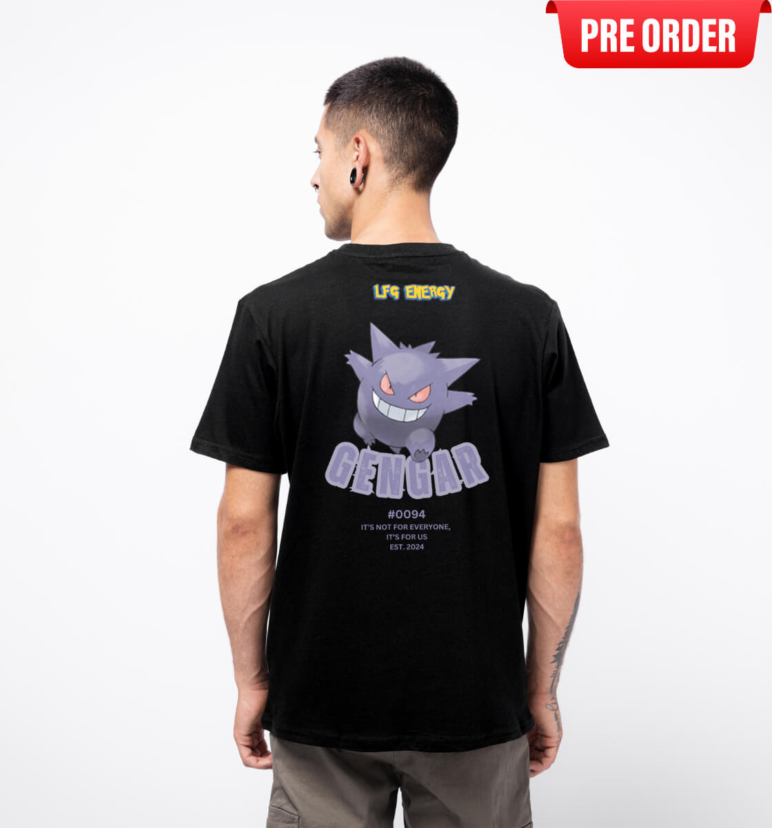 Ghost Type Graphic Tee: S1.1 DMAC GAMES