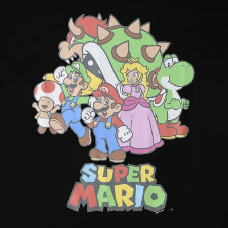Mario Gang Graphic Tee: S1.1 DMACGAMES