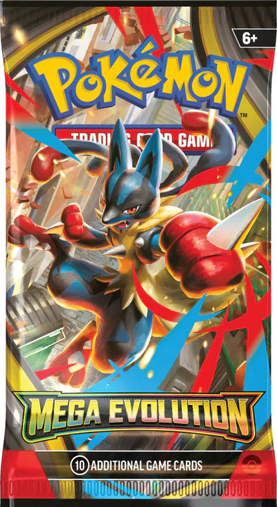 Pokemon Mega Evolution Base Set Booster Pack (Styles May Vary)