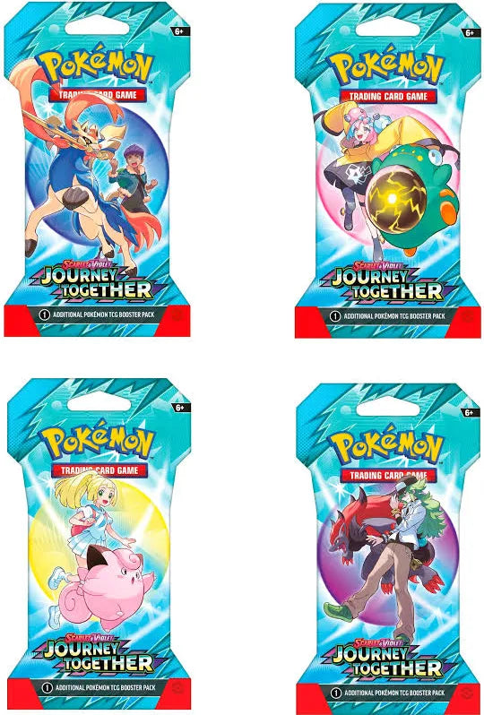 Pokemon Journey Together Sleeved Booster Pack (Styles May Vary)