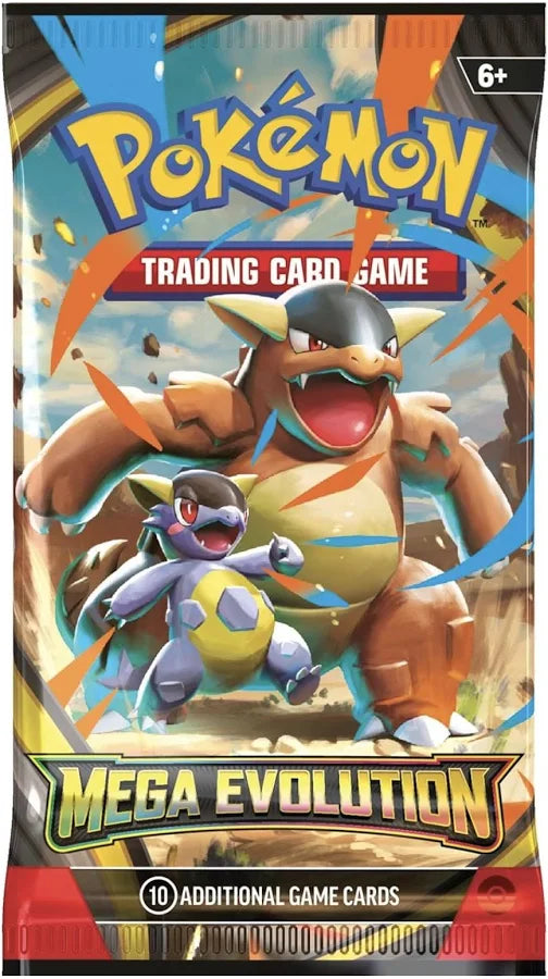 Pokemon Mega Evolution Base Set Booster Pack (Styles May Vary)