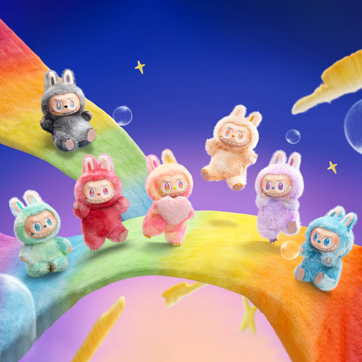 THE MONSTERS Labubu Big Into Energy Series - Vinyl Plush Pendant - Mys