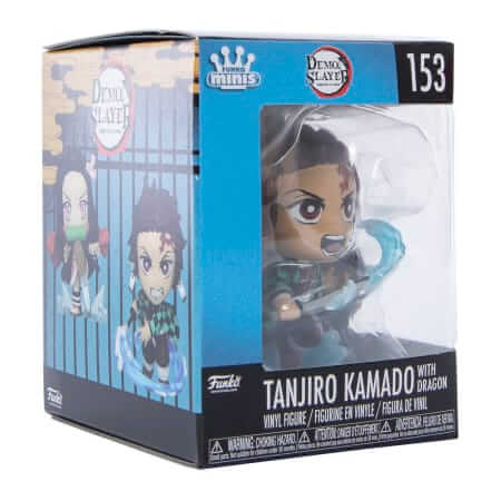 Tanjiro Kamado with Dragon Demon Slayer Funko Pop Mini! - Exclusive Edition